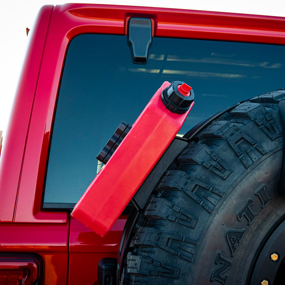 Spare Tire Mount EZ Rack Kit All Tire Sizes Basic Steel Rock Slide Engineering