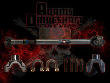 Load image into Gallery viewer, Adams Driveshaft XJ Front 1350 Half Round CV Driveshaft Extreme Duty Series Solid U-Joint 