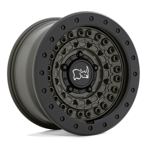 BARRICADE 17X8.5 5X5.0 71 OD-GRN-BLK -34