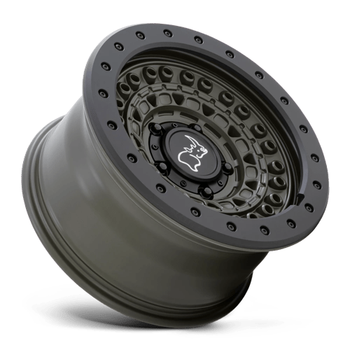 BARRICADE 17X8.5 5X5.0 71 OD-GRN-BLK -34