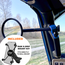 Load image into Gallery viewer, A-PILLAR SIDE MIRRORS FOR 2018 - 2023 JEEP WRANGLER JL &amp; GLADIATOR - CMM OFFROAD