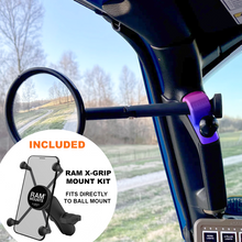 Load image into Gallery viewer, Gladiator JT A-Pillar Side Mirrors with Base Mount Driver AND Passenger