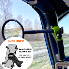 Load image into Gallery viewer, Gladiator JT A-Pillar Side Mirrors with Base Mount Driver AND Passenger