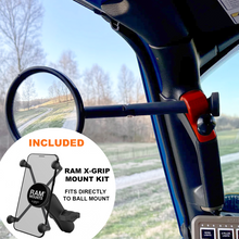 Load image into Gallery viewer, Gladiator JT A-Pillar Side Mirrors with Base Mount Driver AND Passenger
