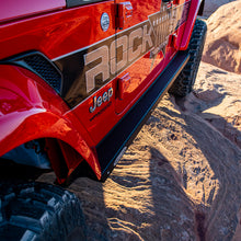 Load image into Gallery viewer, Jeep JL Side Step Sliders For 2024 Wrangler JL 4 Door Models Set Rock Slide Engineering