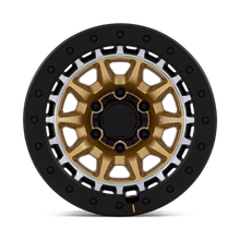 Load image into Gallery viewer, TUSK 17X8.5 5X5 71 -10 M-GOLD-MCH