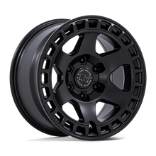 Load image into Gallery viewer, BAHARI 17X8.5 6X5.5 106 +25 M-BLK