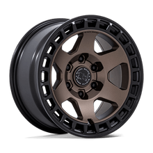 Load image into Gallery viewer, BAHARI 18X8 6X5.5 106 +45 B-BRNZ M-BLK