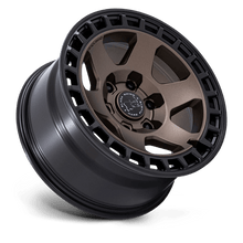 Load image into Gallery viewer, BAHARI 17X8.5 6X5.5 106 -10 B-BRNZ M-BLK
