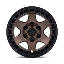 Load image into Gallery viewer, BAHARI 17X8.5 6X5.5 106 -10 B-BRNZ M-BLK