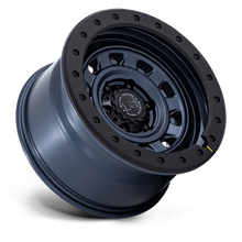 Load image into Gallery viewer, XPLORER 17X9 6X5.5 106.1 +1 MET-BLUE BLK
