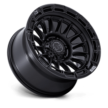 Load image into Gallery viewer, RIVAL 17X8.5 6X5.5 106 +25 M-BLK G-BLK