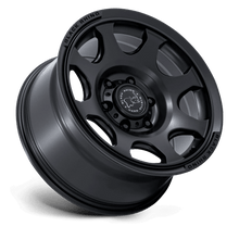 Load image into Gallery viewer, TEMBO 17X8.5 6X5.5 106 +25 M-BLK