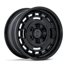 Load image into Gallery viewer, VAGABOND 17X8.5 6X5.5 106 +0 M-BLK-GB-LP