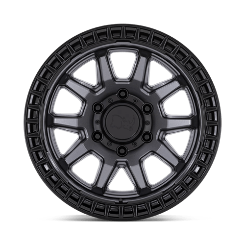 BR CALICO 17X8.5 5X5.0 71 M-GMTL BLK -10