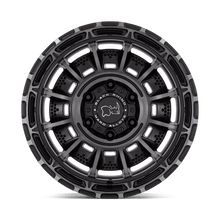 Load image into Gallery viewer, LEGION 17X9 6X5.5 106 M-BLK GY-TN +0