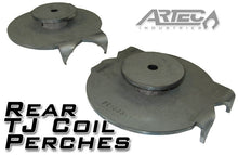 Load image into Gallery viewer, Jeep TJ Rear Coil Perches And Retainers 97-06 Wrangler TJ Pair 3.5 Inch Axle Tube Diameter Artec Industries