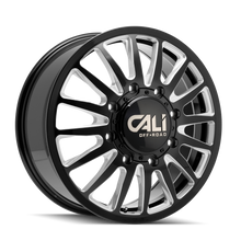 Load image into Gallery viewer, SUMMIT DUALLY REAR (9110) GLOSS BLACK MILLED