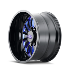 Load image into Gallery viewer, SUMMIT (9110) GLOSS BLACK MILLED PRISM BLUE