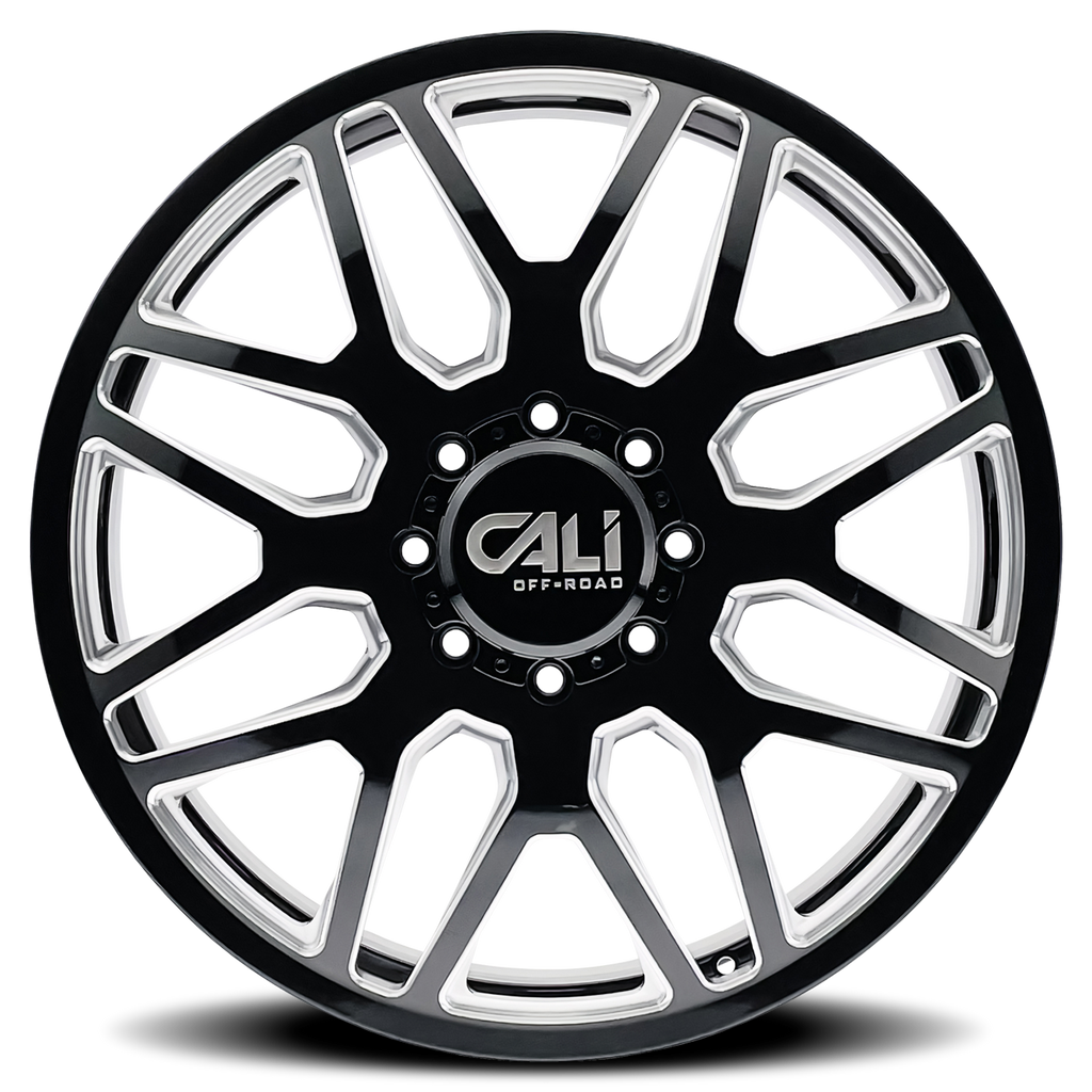 INVADER DUALLY (9115D) GLOSS BLACK MILLED