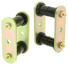 Load image into Gallery viewer, HD Leaf Spring Shackles 87-95 Wrangler YJ Rear Includes Urethane Bushings HD Greasable Bolts Pair RockJock 4x4