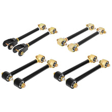 Load image into Gallery viewer, Johnny Joint Control Arm Set 97-06 Wrangler TJ and LJ Unlimited Adjustable w/ Double Adjustable Upper Arms Set Of 8 RockJock 4x4