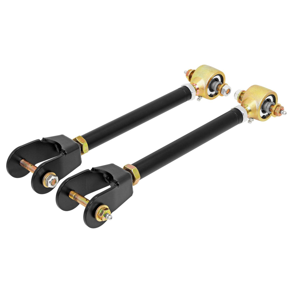 Johnny Joint Adjustable Control Arms 97-06 Wrangler TJ and LJ Unlimited/XJ/MJ Front Upper, Double Adjustable Greasable Pair RockJock 4x4