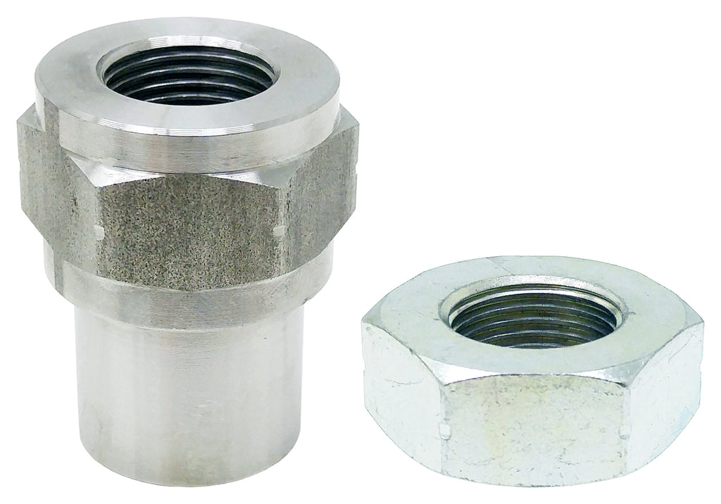 Threaded Bung With Jam Nut 3/4 Inch-16 Left Hand Thread Set RockJock 4x4