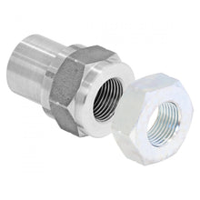 Load image into Gallery viewer, Threaded Bung With Jam Nut 3/4 Inch-16 Left Hand Thread Set RockJock 4x4