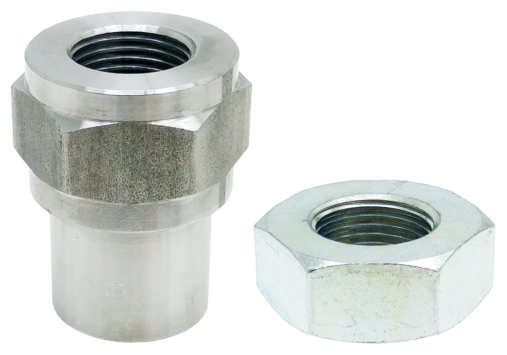 Threaded Bung With Jam Nut 3/4 Inch-16 Right Hand Thread Set RockJock 4x4