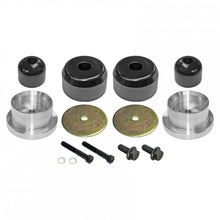 Load image into Gallery viewer, Bump Stop Kit 97-06 Wrangler TJ/LJ Rear Includes Polyurethane Bump Stops Aluminum Spacers Hardware RockJock 4x4