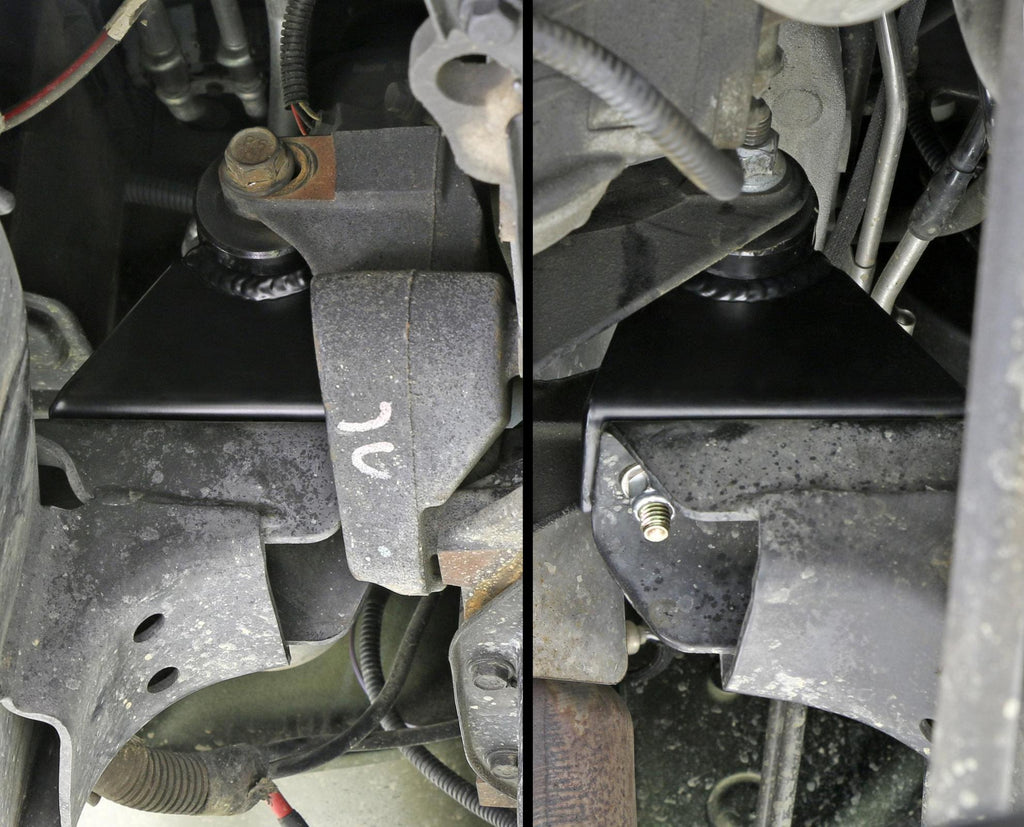 Heavy Duty Motor Mount Kit 87-06 Wrangler YJ TJ/LJ 1 Inch Raised Includes Hardware RockJock 4x4