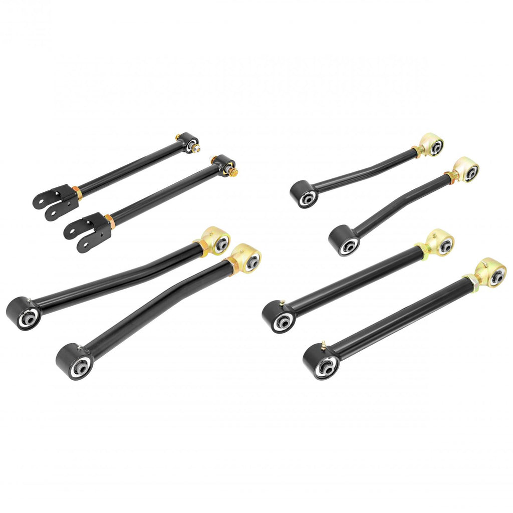 Johnny Joint Control Arm Set 07-18 Wrangler JK Complete Set Of 8 RockJock 4x4