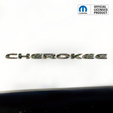 Load image into Gallery viewer, CHEROKEE Door Emblem Overlay Decal Set | Fits 2014–2025 Jeep Cherokee