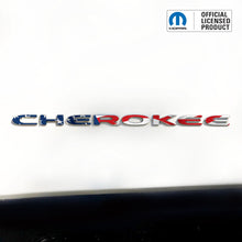 Load image into Gallery viewer, CHEROKEE Door Emblem Overlay Decal Set | Fits 2014–2025 Jeep Cherokee