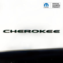 Load image into Gallery viewer, CHEROKEE Door Emblem Overlay Decal Set | Fits 2014–2025 Jeep Cherokee