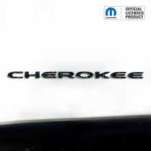 Load image into Gallery viewer, CHEROKEE Door Emblem Overlay Decal Set | Fits 2014–2025 Jeep Cherokee