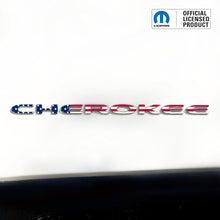 Load image into Gallery viewer, CHEROKEE Door Emblem Overlay Decal Set | Fits 2014–2025 Jeep Cherokee