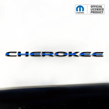 Load image into Gallery viewer, CHEROKEE Door Emblem Overlay Decal Set | Fits 2014–2025 Jeep Cherokee