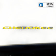 Load image into Gallery viewer, CHEROKEE Door Emblem Overlay Decal Set | Fits 2014–2025 Jeep Cherokee