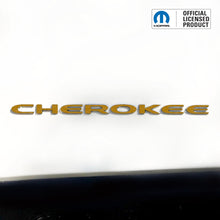 Load image into Gallery viewer, CHEROKEE Door Emblem Overlay Decal Set | Fits 2014–2025 Jeep Cherokee