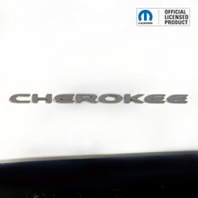 Load image into Gallery viewer, CHEROKEE Door Emblem Overlay Decal Set | Fits 2014–2025 Jeep Cherokee