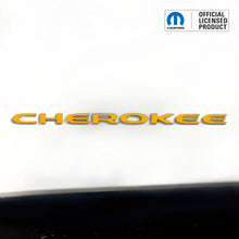 Load image into Gallery viewer, CHEROKEE Door Emblem Overlay Decal Set | Fits 2014–2025 Jeep Cherokee