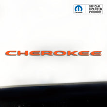 Load image into Gallery viewer, CHEROKEE Door Emblem Overlay Decal Set | Fits 2014–2025 Jeep Cherokee