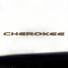 Load image into Gallery viewer, CHEROKEE Door Emblem Overlay Decal Set | Fits 2014–2025 Jeep Cherokee