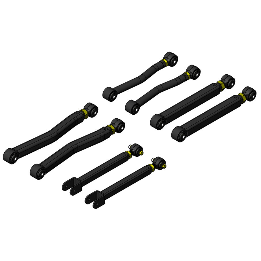 Jeep Wrangler Overland Plus Short Control Arm Kit 2018+ JL Clayton Off Road