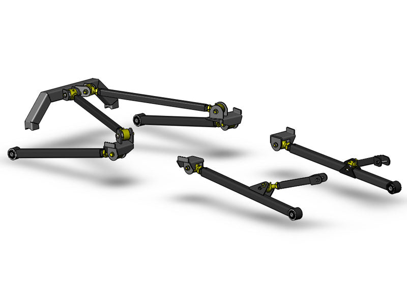 Jeep Wrangler Long Arm Upgrade Kit 1997-2006 TJ Clayton Off Road