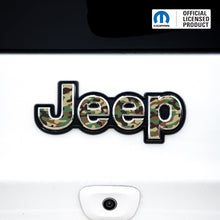 Load image into Gallery viewer, Jeep Emblem Overlay Decals – Camo Print | Fits Grand Cherokee, Cherokee, Compass, Renegade, Liberty &amp; Patriot