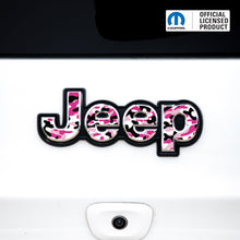 Load image into Gallery viewer, Jeep Emblem Overlay Decals – Camo Print | Fits Grand Cherokee, Cherokee, Compass, Renegade, Liberty &amp; Patriot