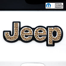 Load image into Gallery viewer, Jeep Emblem Overlay Decals – Animal Print Designs | Fits Grand Cherokee, Cherokee, Compass, Renegade, Liberty, Patriot